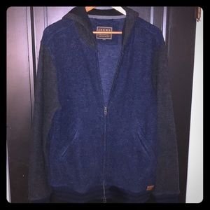 Jachs NY Hoodie Blue Charcoal Trendy L Polyester